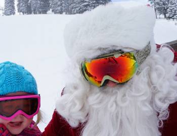 Ski with Santa- Tahoe Donner Downhill Ski Resort