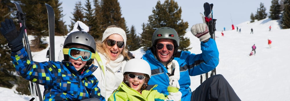 Family Skiing Tahoe Vacation